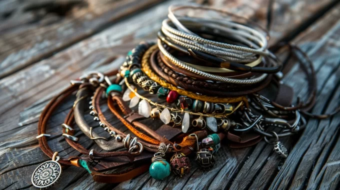 kullanışlı zamansız charm bilezikler