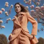 senenin trendi şeftali rengi